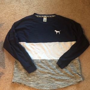 VS Pink boyfriend tunic hoodie